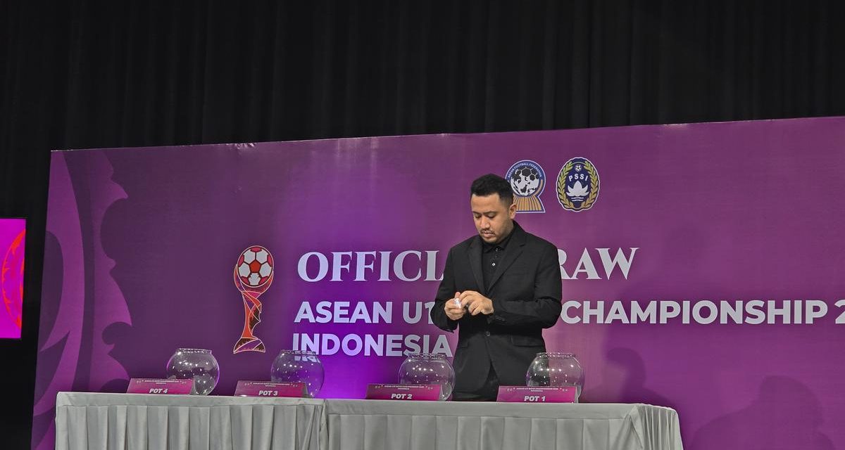 Drawing AFF U-17 2026: Indonesia Masuk Grup Neraka