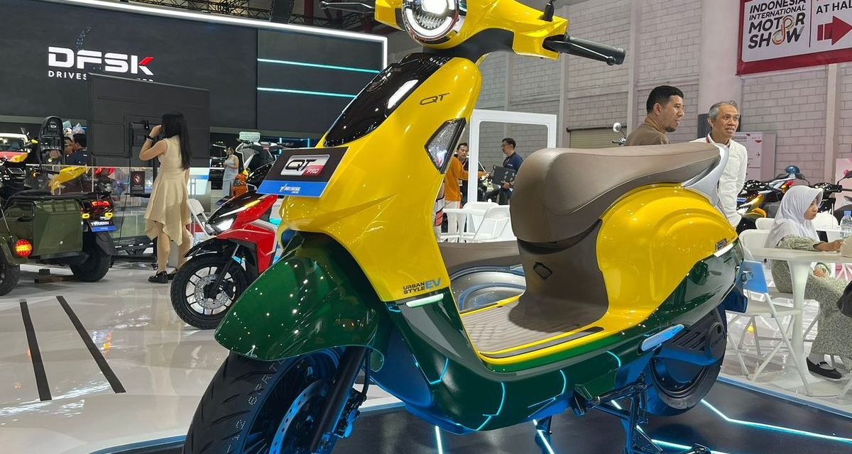 Indomobil eMotor QT Dan QT Pro Meluncur Mulai Rp16,9 Juta