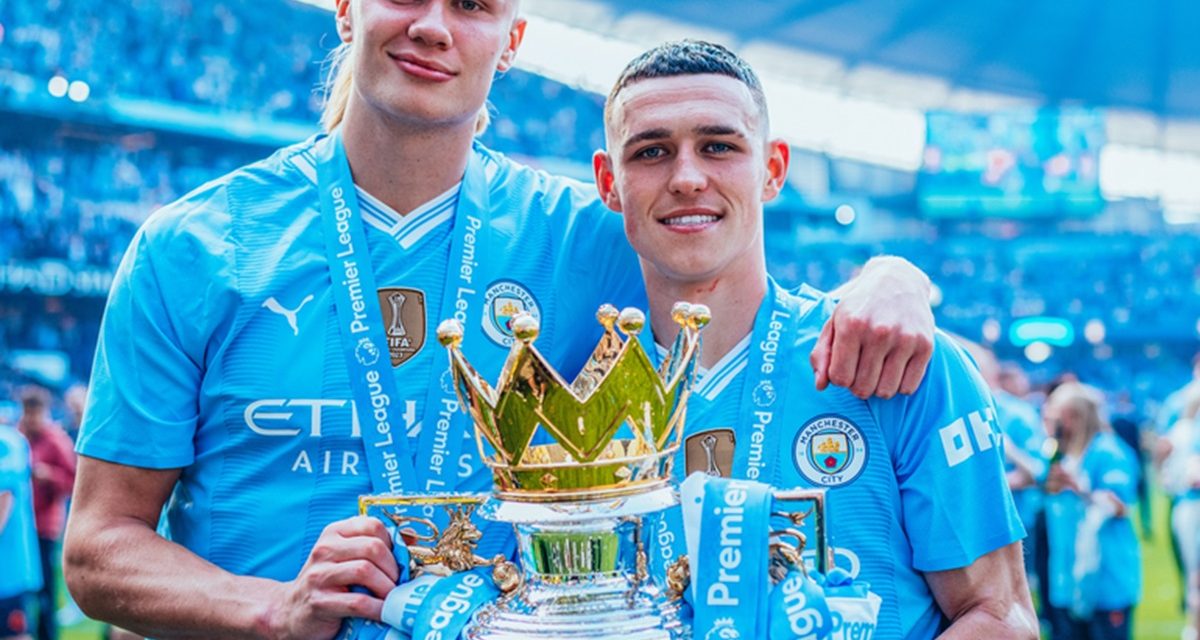 Manchester City Angkat Trofi Juara Liga Inggris Musim 2025/2026