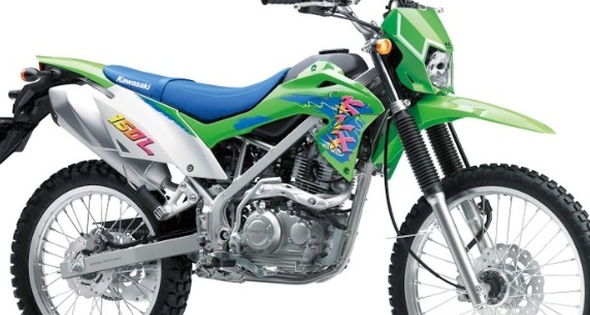 Kawasaki KLX150 Kini Punya Grafis Retro Look Khas Era 90-an