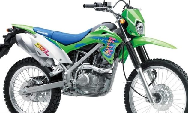 Kawasaki KLX150 Kini Punya Grafis Retro Look Khas Era 90-an
