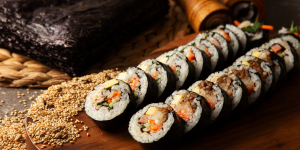 Menikmati Gimbap Korea, Nasi Gulung Rumahan Yang Praktis