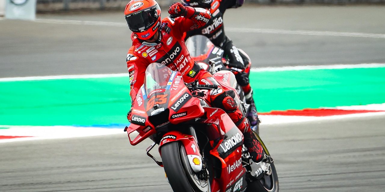 Francesco Bagnaia Sapu Bersih Kemenangan Di GP Austria
