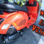 Vespa GTS Super Sport 300: Dengan Warna Orange Tramonto