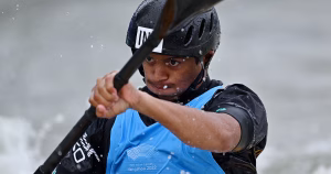 Aksi Hitesh Kewat Amankan Tiket Semifinal Asian Games
