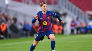 Frenkie De Jong Jadi Pengatur Tempo Lini Tengah El Blaugrana
